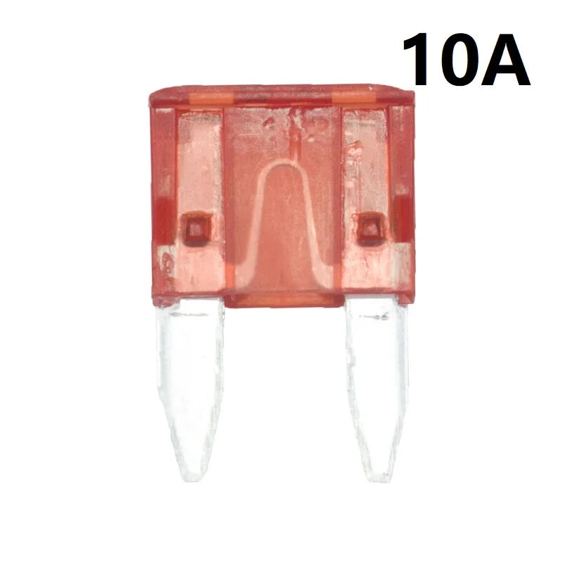 20 Pcs 5A 7.5A 10A 15A 20A 25A 30A Amp Mini Fuses for Car Truck Automotive Fuse Accessories Blade
