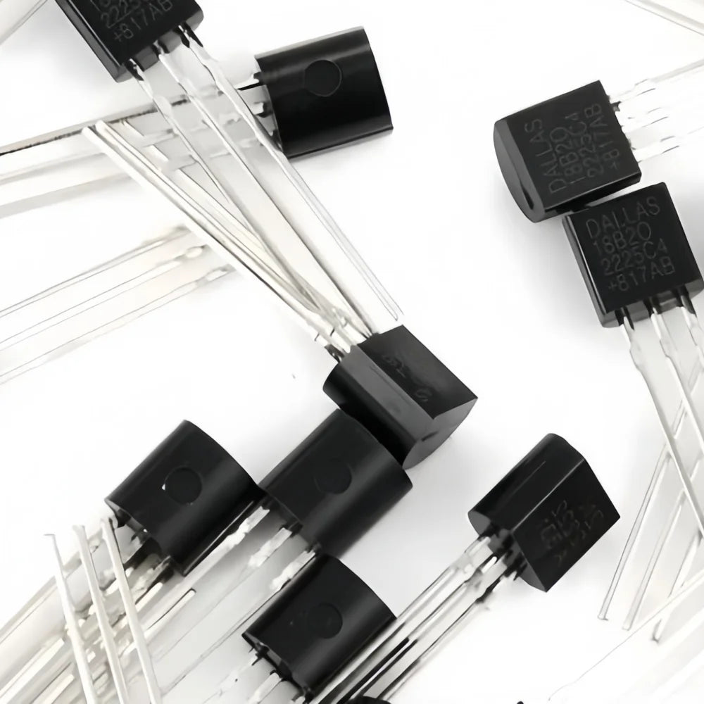 1/5/10/20pcs Temperature Sensor Electronic Chip DS18B20 TO-92 18B20 chips IC DIY Electronic Digital Thermometer -55 ° C to 125 °