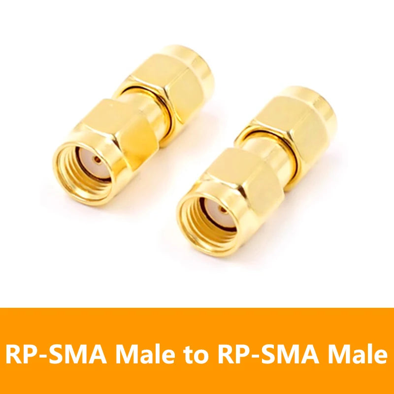 5/20/100PCS SMA Male to SMA Male Plug in Series RF Coaxial Adapter Connector