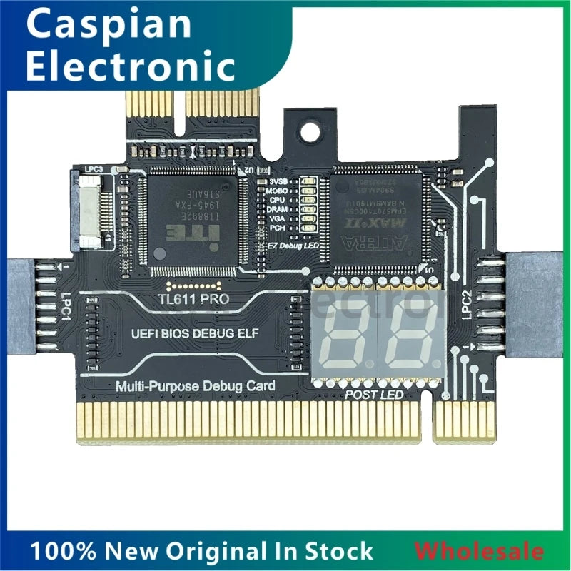 TL611 PRO Diagnostic Card, Pcie Diagnostic Card For Desktop Pci Motherboards For Desktops And Laptops IC Chip in Stock