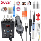 JCD Hot Air Gun 858D BGA Rework Soldering Station Heat Gun 220V 700W Hair Dryer For Soldering SMD SMT IC Welding Repair Tool