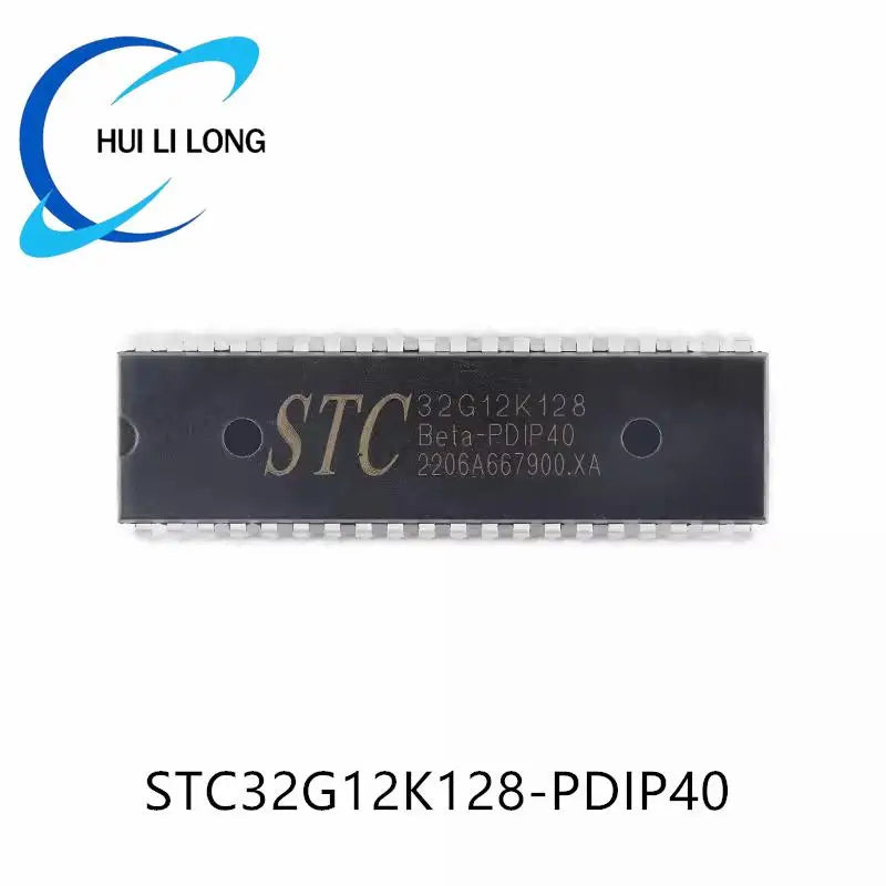 STC32G12K128-PDIP40 32-bit 8051 Core Micro Controller STC32G12K128 PDIP40 STC 32G12K128 MicroController Chip