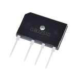 10PCS/LOT GBJ1010 GBJ1510 GBJ2010 GBJ2510 GBJ3510 GBJ5010 ZIP-4 1000V 10A/15A/20A/25A/35A/50A Rectifier Bridge Stack