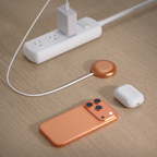Bonola Magentic Wirelesss Charger for iPhone 17 Pro Max/17Pro 25W Fast Wireless Charging Portable Magnetic Charger for AirPods