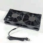 120x120x25mm 5V USB Power Cooling Case Fan For Receiver DVR Xbox TV Box Router