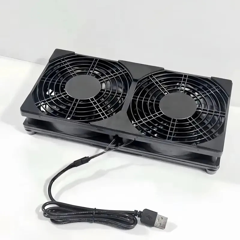120x120x25mm 5V USB Power Cooling Case Fan For Receiver DVR Xbox TV Box Router