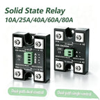 Solid State Relay SSR 10A 25A 40A DC To AC Single Phase Dual Channel Single Control Or Dual Channel Dual Contro