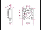 Raspberry Pi High Quality HQ Camera Module 12.3MP IMX477 sensor support for C- and CS-mount lenses