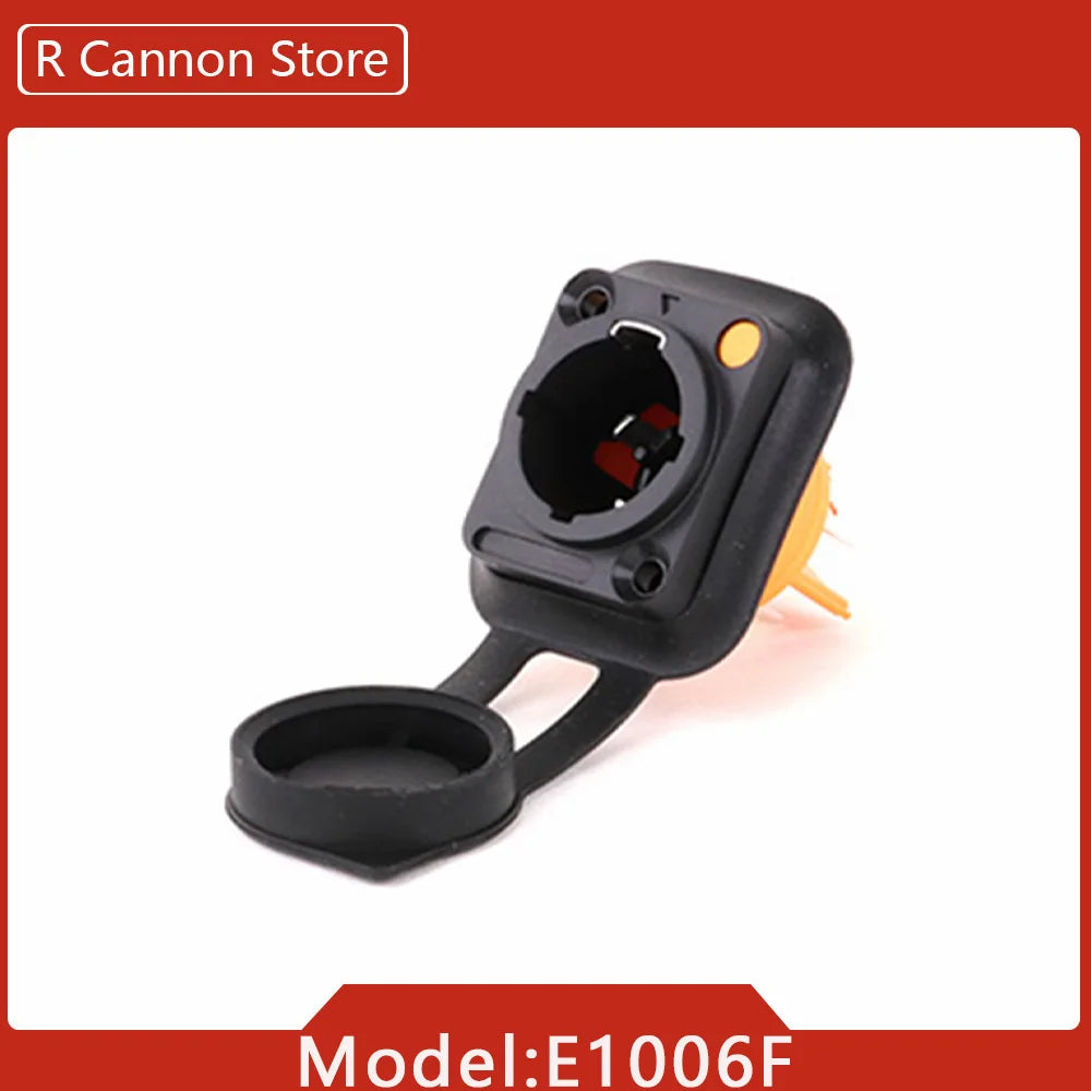 10pcs New 3Pins Waterproof Locking Male Cable Plug Female Chassis NAC3MPX or NAC3MX-W + NAC3FPX + Powercon Connector NAC3FX-W