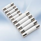 20PCS 5x20 6x30mm Ceramic Glass Fuse 250V 0.2A 0.5A 1A 2A 3A 5A 6A 8A 10A 15A 5*20 6*30 The Multimeter Fuses Auto Insurance Tube