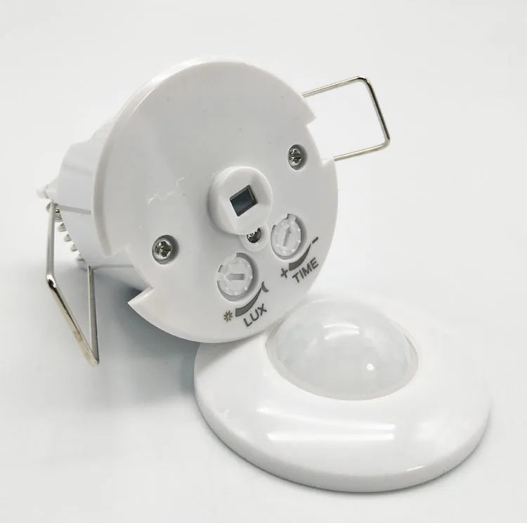 Intelligent Silent Dry Contact 12V-24V Ceiling Mini Embedded Infrared Human Body Motion Sensor Switch Reed Switch Signal