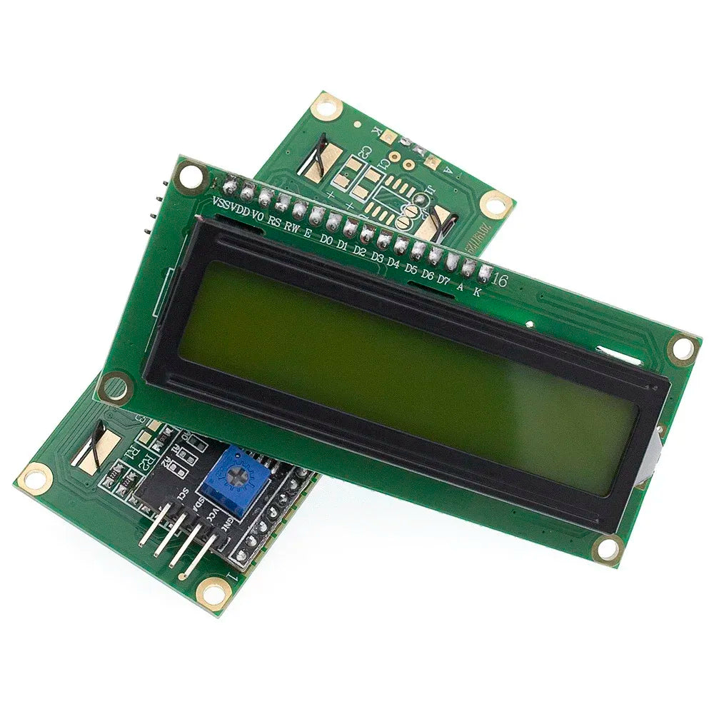 LCD1602 I2C LCD Module Blue / Yellow Green Screen 16x2 Character LCD Display 5V PCF8574 PCF8574T IIC Adapter Llate for Arduino