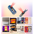 【T07A】Long-Wave IR Thermal Imaging Camera Module For Raspberry Pi IR Camera Long-Wave Camera Module Thermal Camera HAT