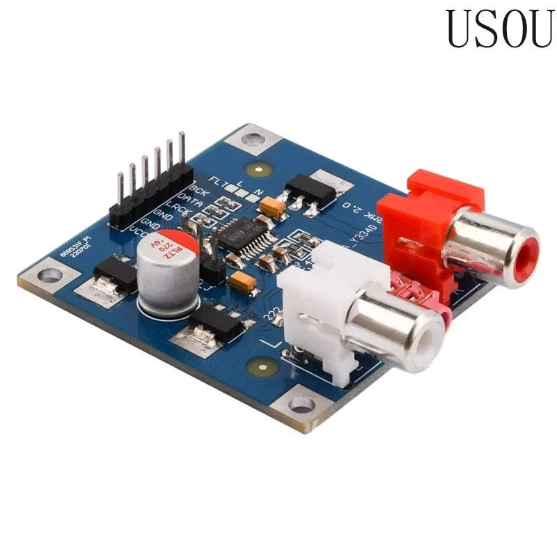PCM5102/PCM5102A 32Bit 384K DAC Decoder Module PCM5102 DAC Decoder Board Audio Spectrum Analyzer Decodificador I2S Player Be
