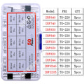 TO-92 TO-92L TO-126 TO-220 Series Mosfet Triode Thyristor PNP NPN Transistor Assortment Kit Box