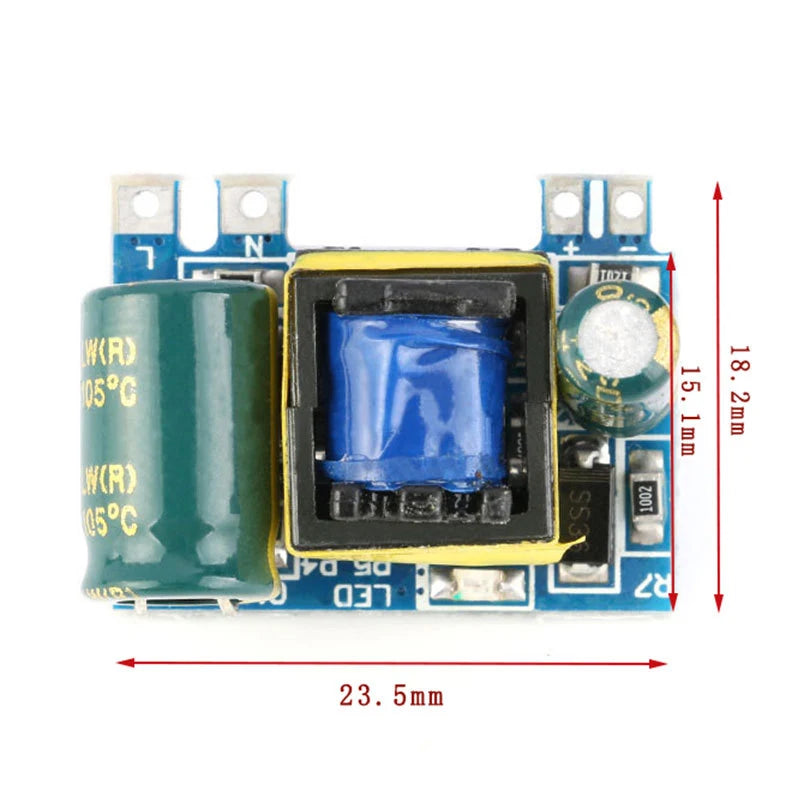 AC To DC 5V 700mA 12V 300mA 3.5W Isolated Switching Micro Power Buck Converter Buck Module