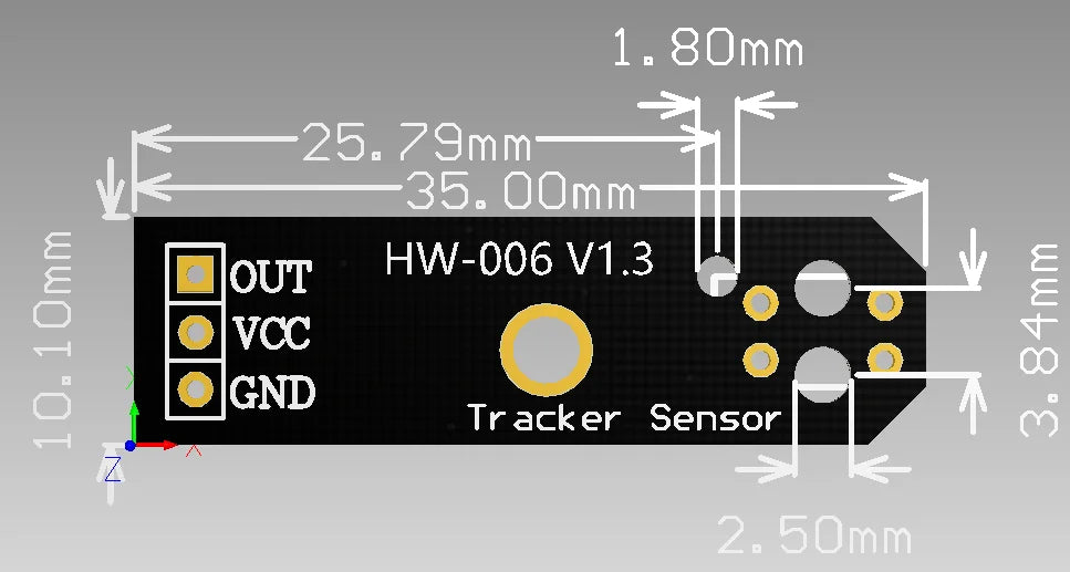 TCRT5000 3PIN Tracking Module IR Infrared Line Reflection Track Follower Sensor TCRT5000 Obstacle Avoidanc For Arduino
