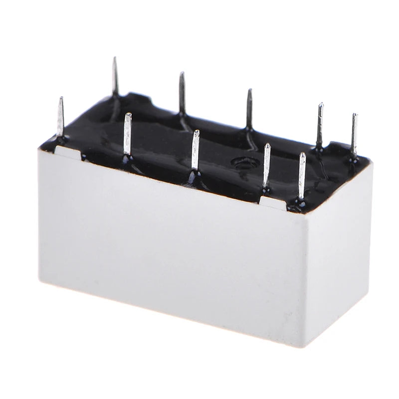5V Coil Bistable Latching Relay DPDT 30VDC 2A 1A 125VAC HFD2/005-S-L2-D Realy