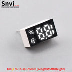188 7-Segment Display, 188 Fast Charging 7-Segment Display, 188% 2.5-Digit 7-Segment Display with Single-Row Pins
