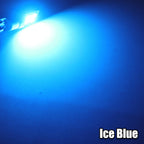 2x T10 LED Lamp W5W 168 194 LED Bulb License Plate Light 6000K Super Bright Warm White Ice Blue 3030 Car Interior Reading Lights