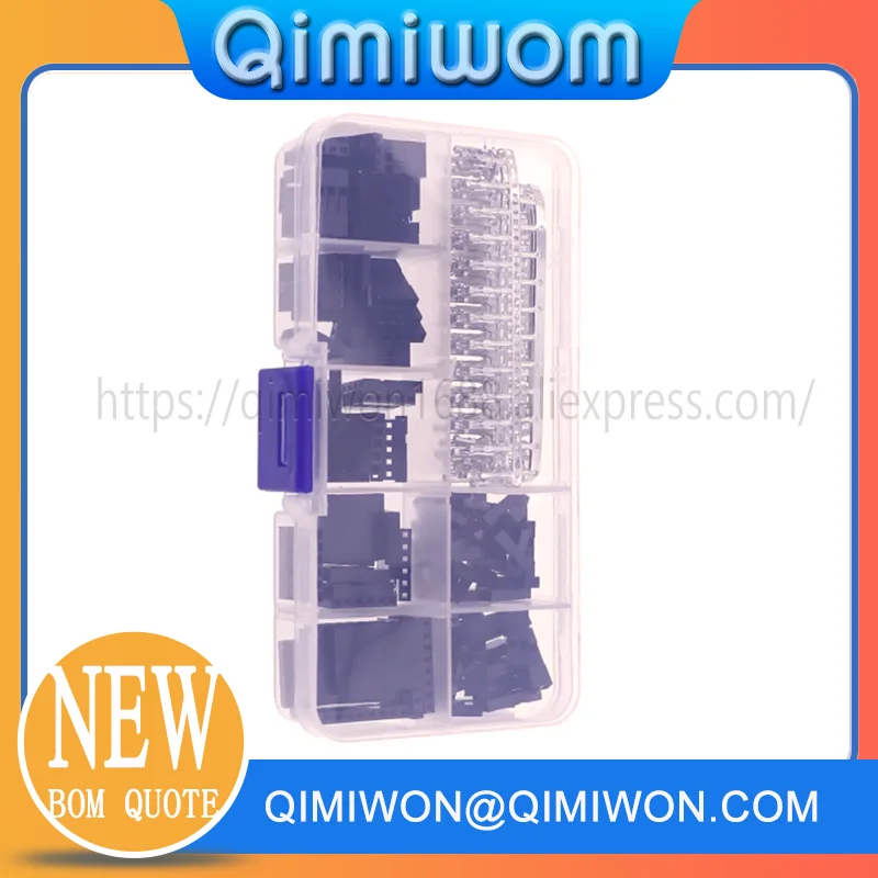 620pcs Dupont Connector 2.54mm, Dupont Cable Jumper Wire Pin Header Housing Kit, Male Crimp Pins+Female Pin Terminal Connector