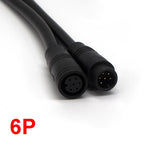 1pair male+female E-bike Line  M8 Signal Speed Sensor Extension Cable 2 3 4 5 6 Pin Electric Bicycle IP65 Waterproof Joint