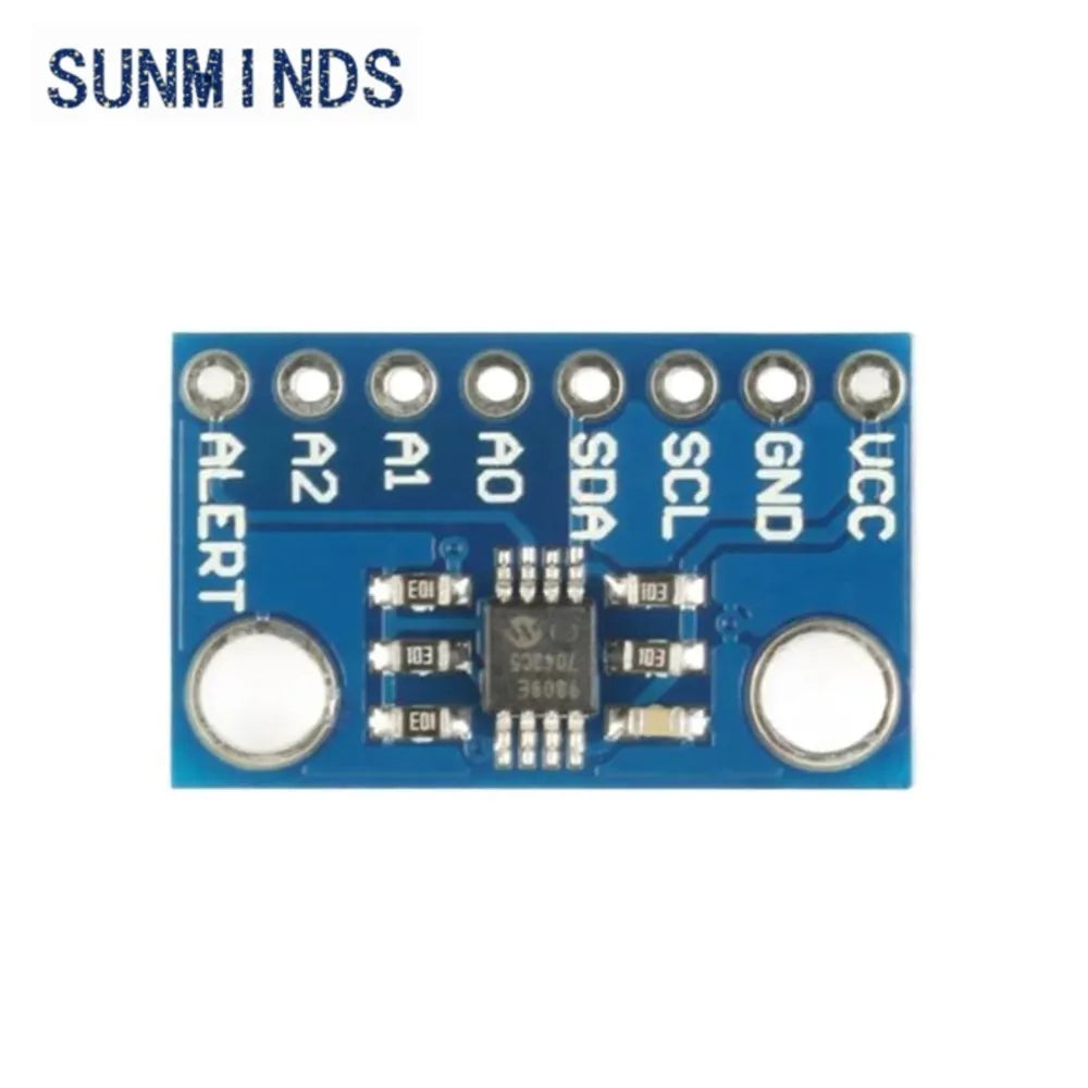 MCP9808 High Accuracy Temperature Sensor I2C IIC Breakout Board Module 2.7V-5V Logic Voltage for Arduino 9808