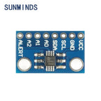 MCP9808 High Accuracy Temperature Sensor I2C IIC Breakout Board Module 2.7V-5V Logic Voltage for Arduino 9808