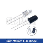 10pairs 3mm 5mm 940nm LEDs Infrared Emitter and IR Receiver Diode F3 F5 Diodes for Arduino DIY