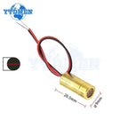 1/3/5pcs 650nm Laser Diode 5mW Laser Head 9mm 3V Red Point / Line / Cross Copper Head Lasers Cross Diode Module Industrial Class