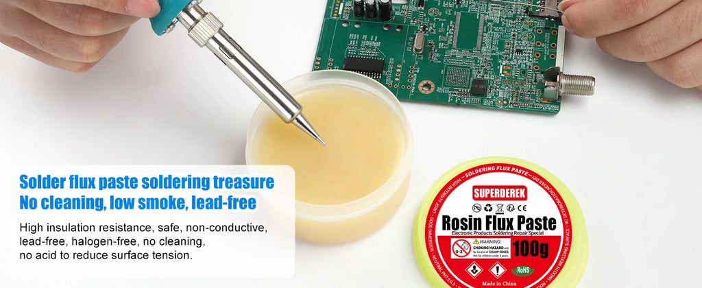 Soldering Flux Lead-Free Solder Paste Flux Tin Solder Paste Welding Flux for Phone Board Repair Electric Soldering Repair
