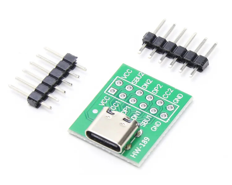 5pcs Micro Mini  A Male USB 2.0 3.0 A Female USB B Connector Interface to 2.54mm DIP PCB Converter Adapter Breakout Board