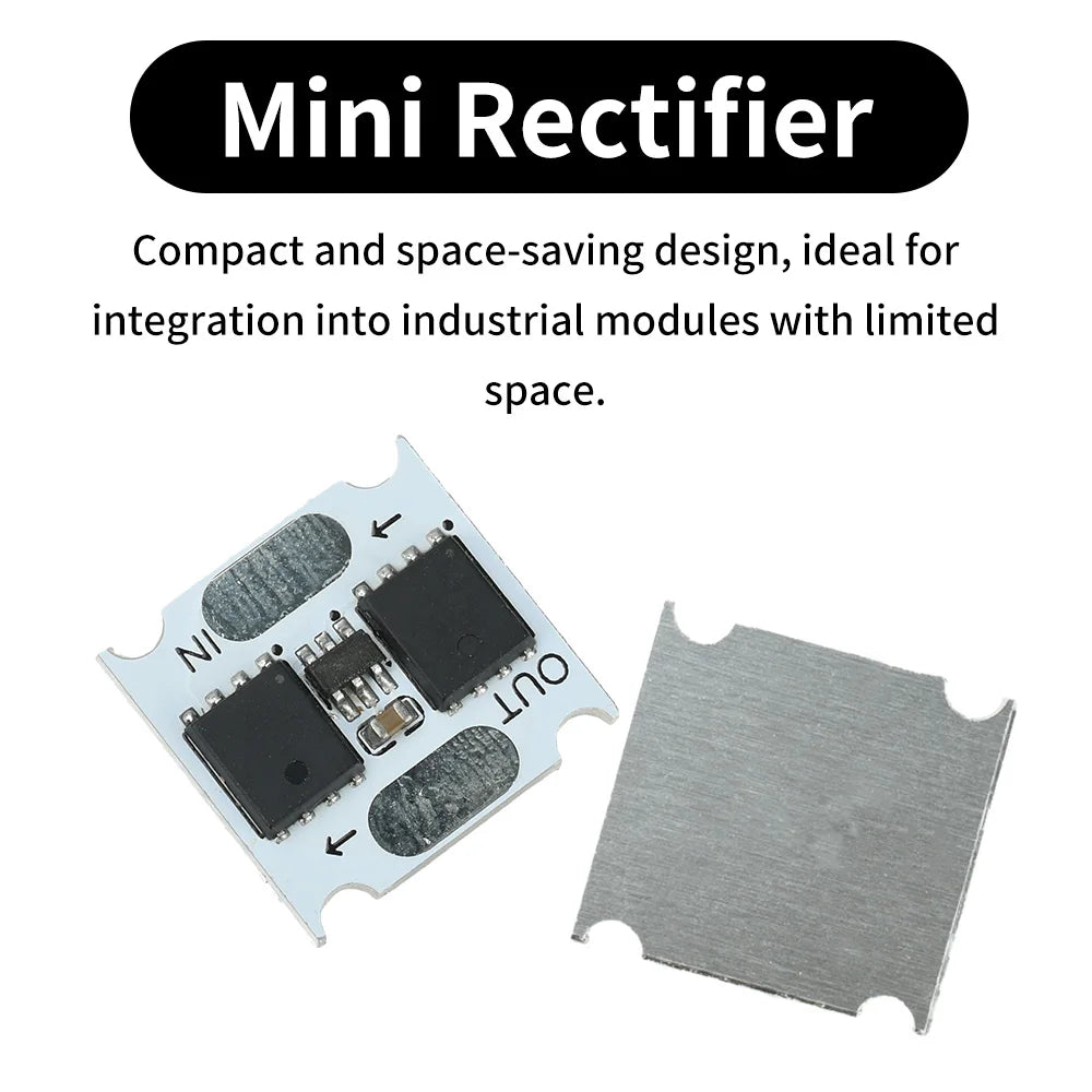 Ideal Diode Module 100V/30A 60V/10A Anti-Backflow Rectifier Board Ultra-Low Power Industrial Power Protection