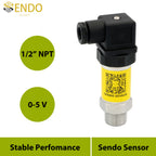 0 5V 0 10V pressure sensor transmitter 4 20ma 0-20mA signal 0.5 4.5V 40mpa 35kpa 5mpa 10 bar gauge 1/4 1/2" NPT thread hydraulic