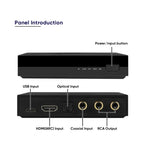 SMSL PS100 Multifunctional Audio Converter HDMI ARC ES9023 DAC Chip Audio Converter High Peformance Power For Home Car Music