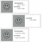 1/2/3/5PCS Mini LCD Digital Thermometer Hygrometer Indoor Room Temperature Humidity Meter Sensor Gauge Weather Station Set