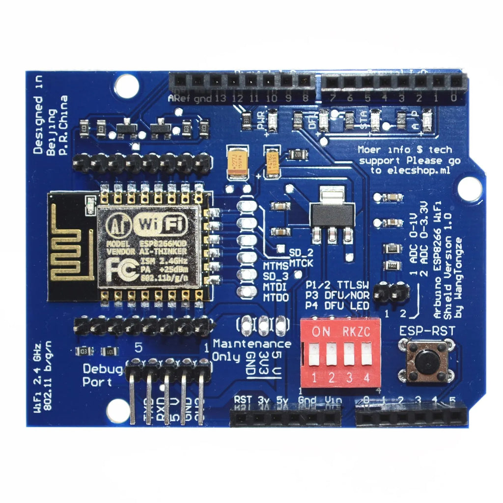 UNOR3 ESP8266 Web Sever serial WiFi expansion board shiled ESP-12E for arduino