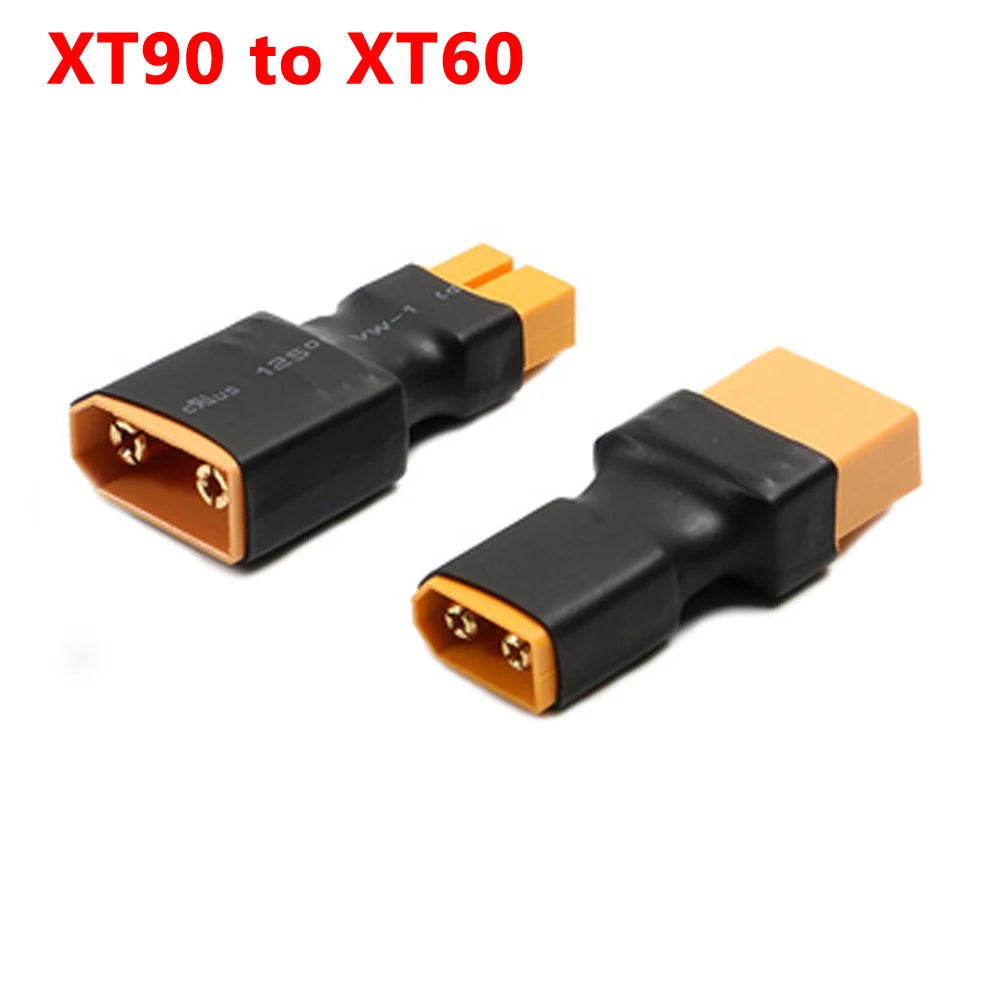 XT60 XT90 Plug Male / Female To T Plug Female / Male Connector Conversion Adapter No Wire for RC Airplane Quadcopter Parts