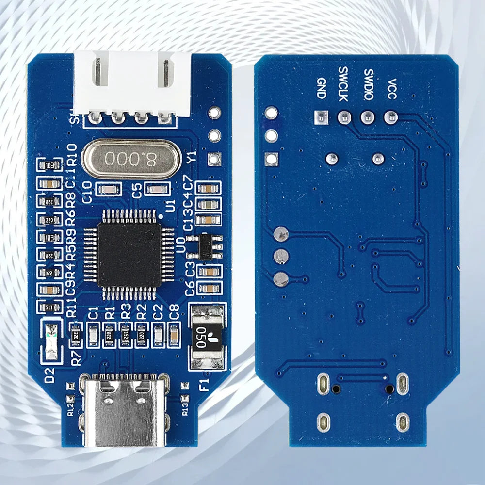 OB ARM Emulator Debugger SWD Programmer STM32 Downloader for Arduino Compatible with J-Link USB TYPE-C with DuPont Cable