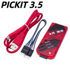 PICKIT2 PICKIT3 PICKIT3.5 Programmer with Burner Kit Programming PIC Microcontroller Chip +PIC Adapter Universal Programmer Seat
