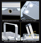 Outdoor Camping Light Super Bright Camping Floodlight Magnetic Rechargeable Led Work Light