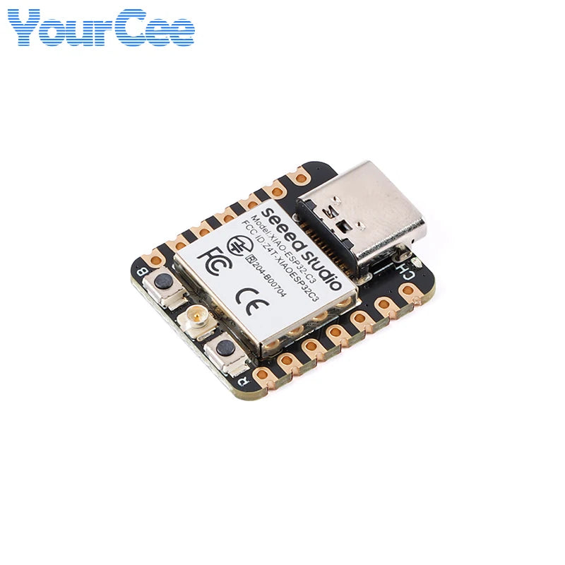 10pcs/1pc ESP32C3 Seeed Studio Seeedstudio XIAO BLE WIFI Wireless Development Board Module ESP32 Tiny MCU 4MB 400KB  For Arduino
