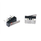 10Pcs Mini Micro Limit Switch NO NC 3 Pins PCB Terminals SPDT 1A 125V Roller Arc Lever Snap Action Push Microswitches