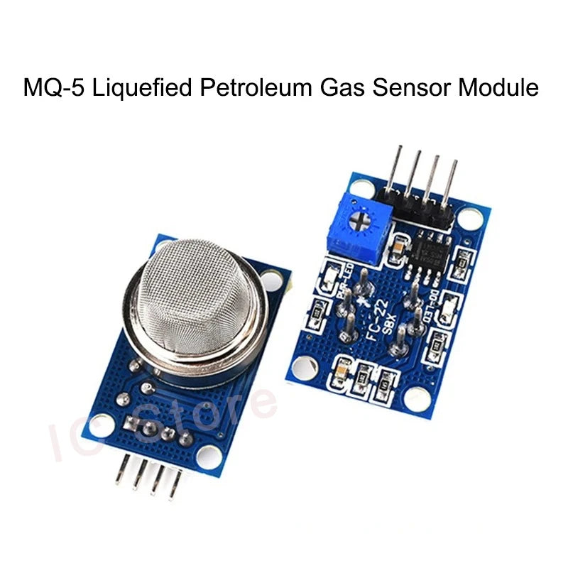 1PCS Gas Sensor MQ-2 MQ-3 MQ-4 MQ-5 MQ-6 MQ-7 MQ-8 MQ-9 Detection Smoke methane liquefied Gas Sensor Module