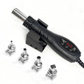 700W Micro Hot Air Gun Temp Adjusted C/F Soldering Rework Welding Station LCD Digital Heat Gun BGA IC Solder Tools auto sleep