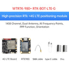 WITMOTION UM982 GNSS Receiver RTK Module ZED-F9P UM980 Sensor GPS BDS GLONASS /Galileo For High Accuracy Drones Positioning