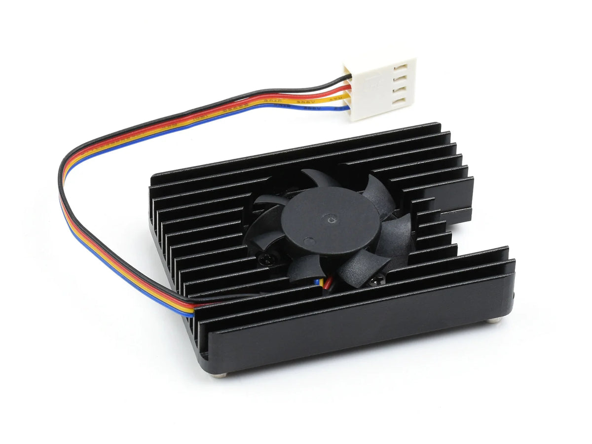 Waveshare Dedicated All-in-One 3007 Cooling Fan For Raspberry Pi Compute Module 4 Low-profile PWM Speed Adjustment