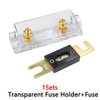 Bolt-on Installation Type ANL Car Fuse Box with AMP Fusible Fuse 30 40 50 100 125 150 250 300 400 500A  Automotive Fuse Holders