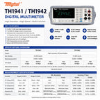 Tonghui TH1963A TH1953 6½ Digit Benchtop Multimeter, High Precision 1199999 Counts, True RMS USB RS232