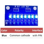 6pcs DC12V 8CH Relay Control Board Opto Isolated NPN Input 4 Digit Display For Arduino Pro Mini Programmable Timer Module